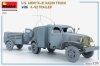 MiniArt 35418 US ARMY K-51 RADIO TRUCK WITH K-52 TRAILER. INTERIOR KIT 1/35